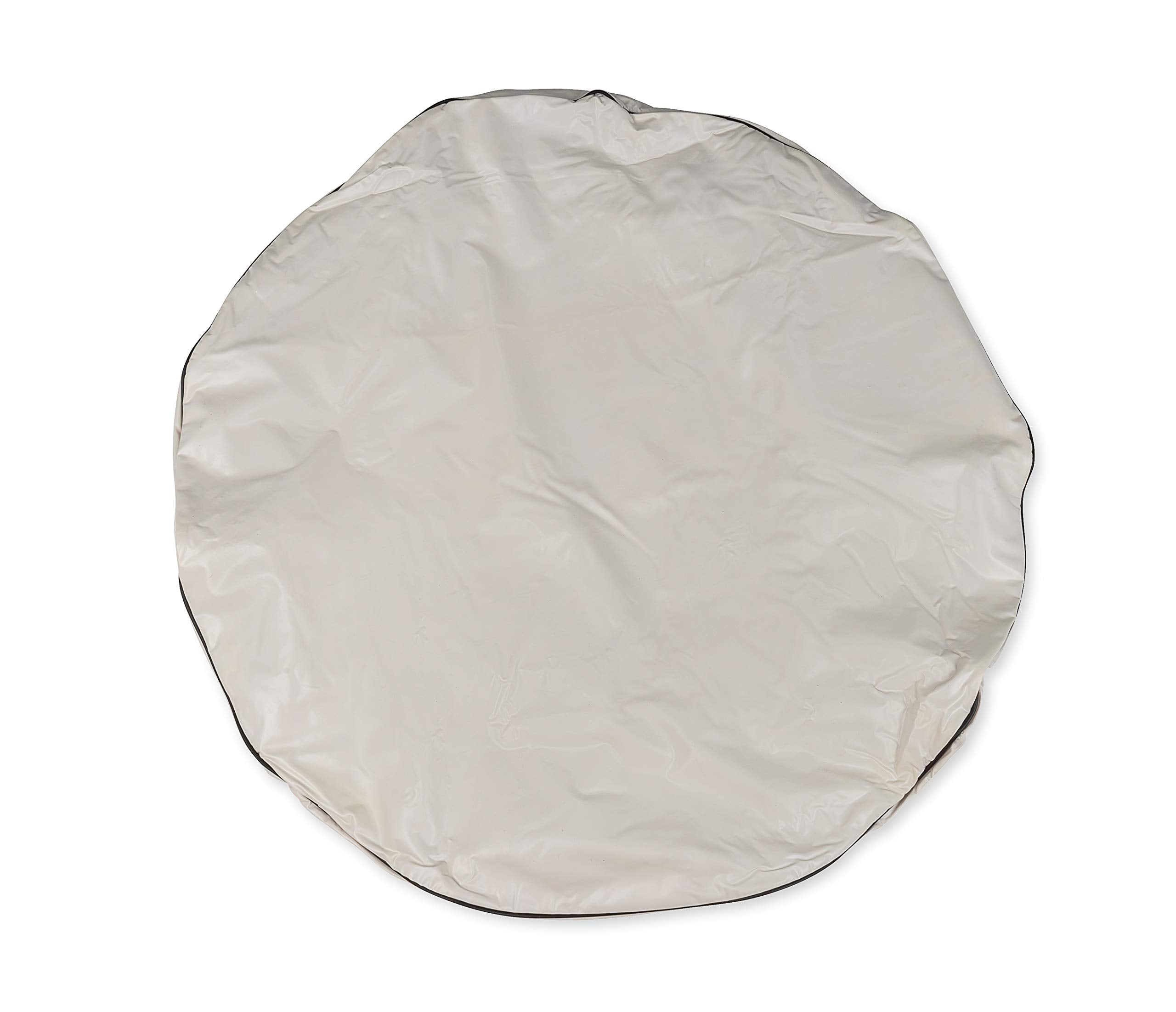 Vinyl Camco Spare Tire Cover (21-1/2 inches, Off-White)
