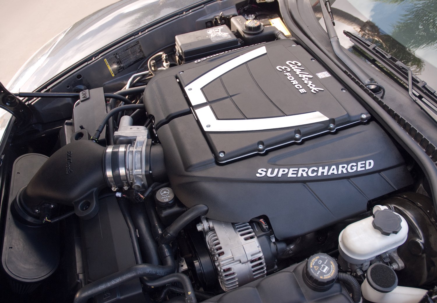 Edelbrock E-Force Supercharger Kit for Chevrolet Corvette 599HP Engine 1591