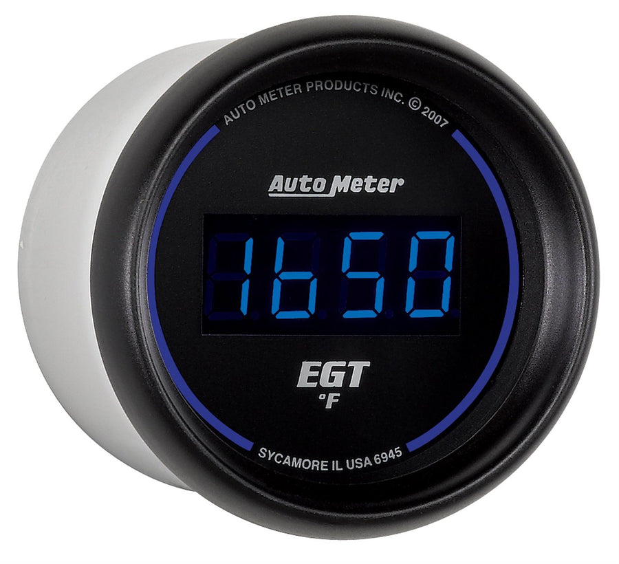 Cobalt Auto Meter 6945 Digital 2-1/16" 0-2000 F Pyrometer E.G.T. (Exhaust Gas Temperature)