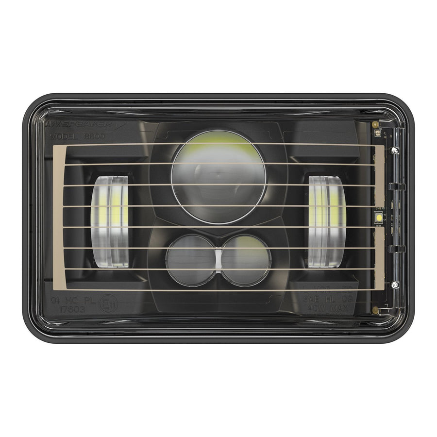 8800Ev2 JW SPEAKER 12/24V Lb SAE/Ece Rht Blk