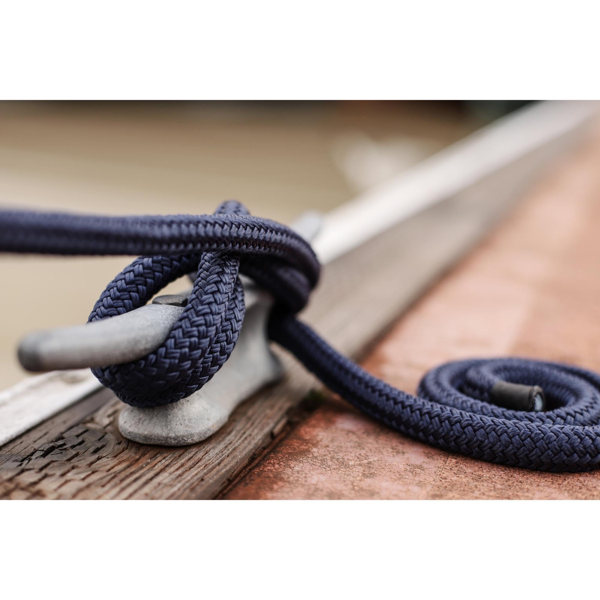 Dock Line CMP Cordage CDL3825NY, 3/8" Diameter - 25' Length, Double Braid, Navy
