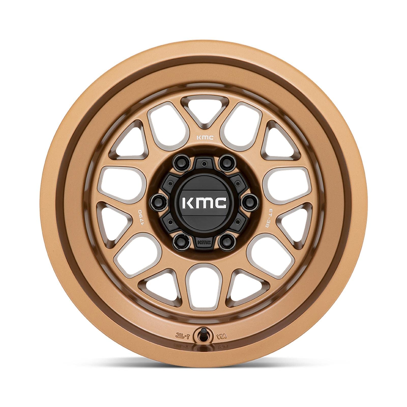 KMC 17X8.5 KM725 6X5.5 BRONZE -10MM - KM725ZX17856810N