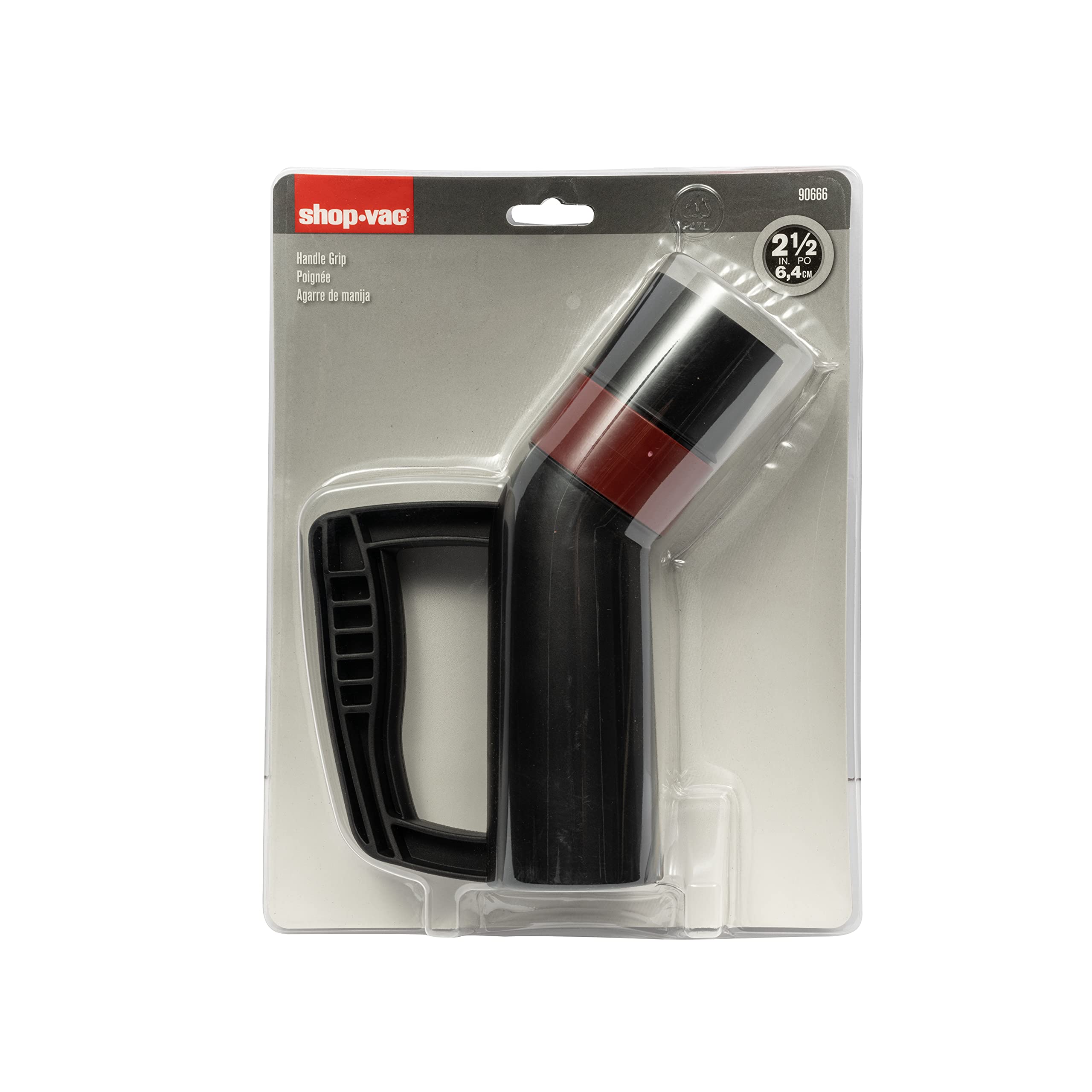 2.5 Inch Diameter Shop-Vac Handle Grip, Comfortable Grip While Vacuuming, (1-Pack)