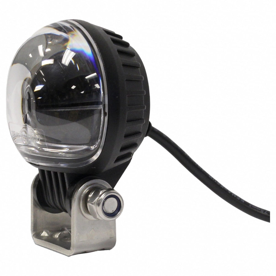 Ecco Work Light EW2030R Round, Arc Boundary Line, 1 Bolt Mount, Red, 12 80 Volt