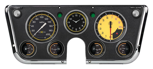 Classic Instruments Autocross CT67AXY-LS Yellow 1967-72 Chevy Truck LS Sending Unit