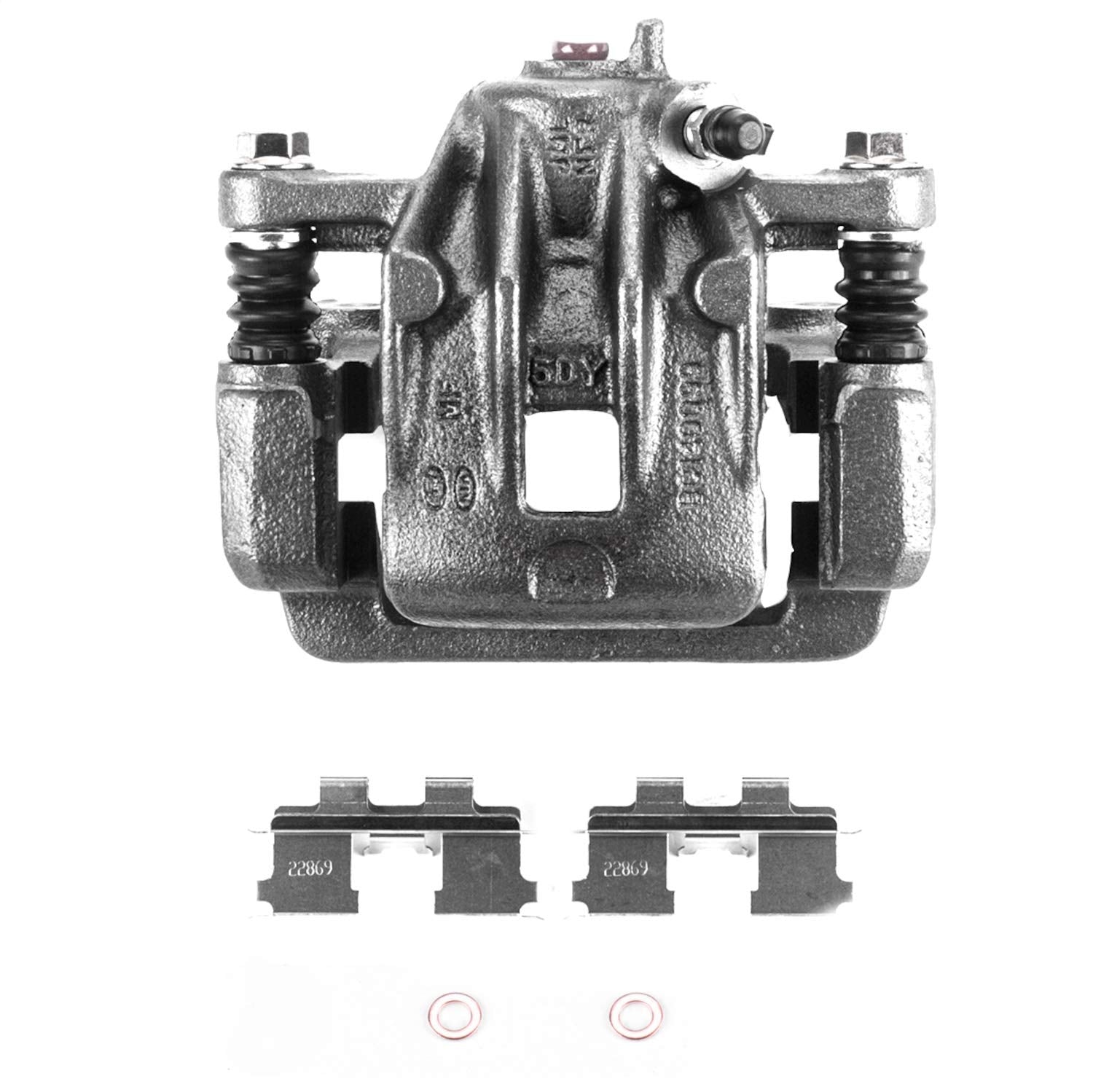 Power Stop Rear L3100A One Stock Replacement Brake Caliper For Hyundai Azera 2006-2010, Hyundai Sonata 2006-2008 [Model Specific]