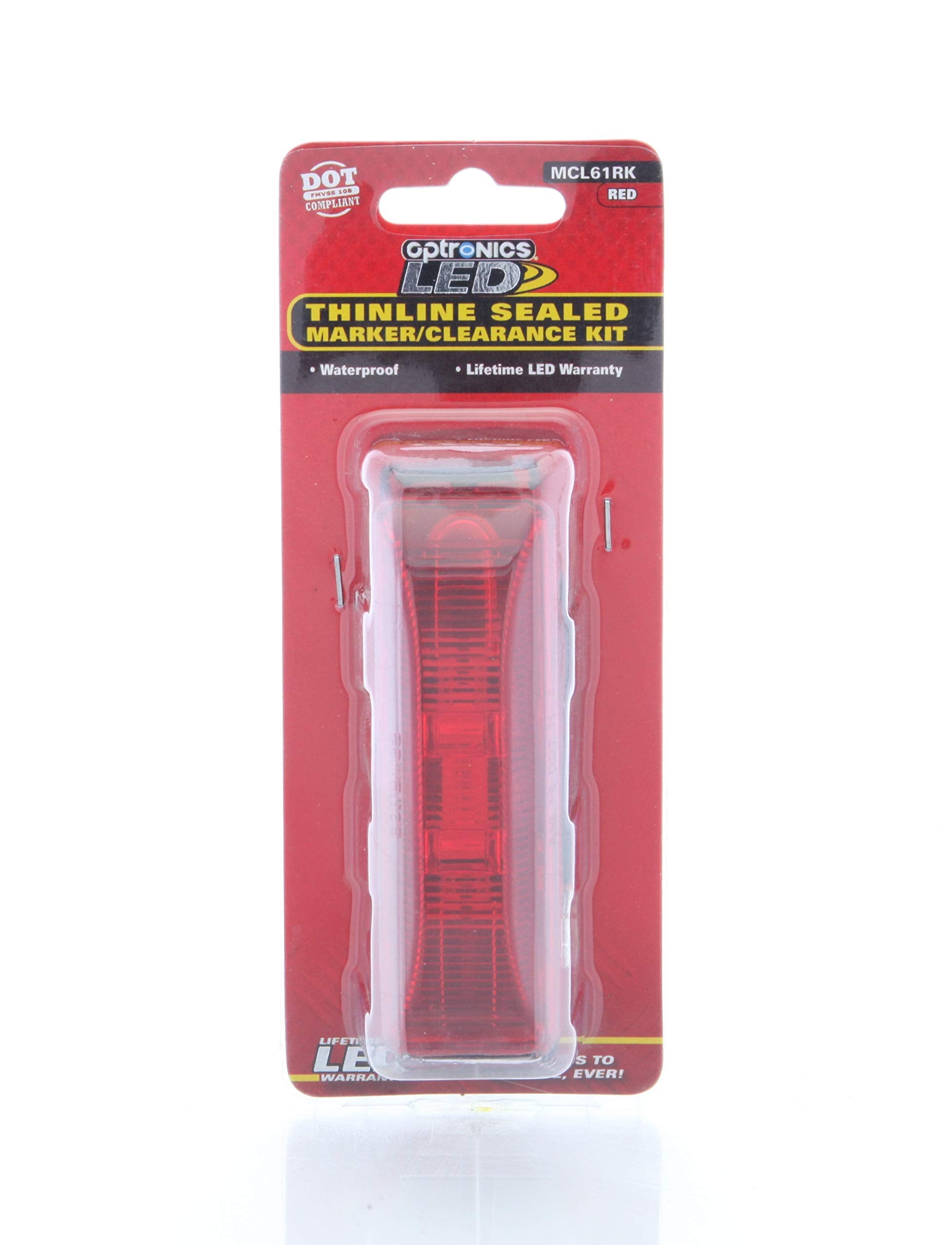 Optronics LED Marker/Clearance Light Kit, Red MCL61RK