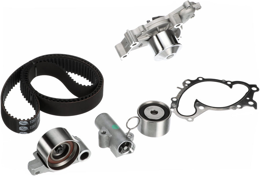 Gates PowerGrip TCKWP257B Premium Timing Component Kit with Water Pump (TCKWP)