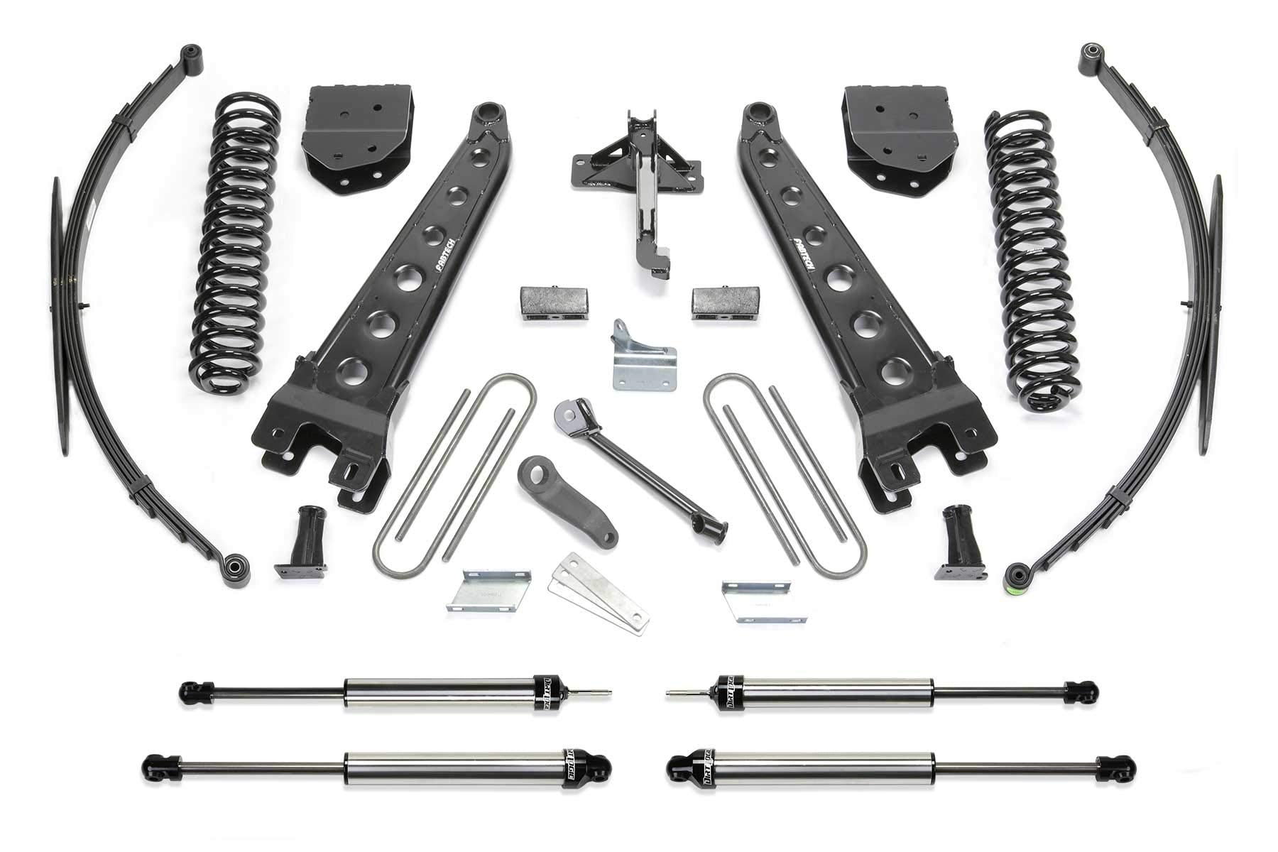 RAD ARM SYSTEM 10" W/COILS & DLSS SHKS FOR 08-10 FORD F250 4WD BY FABTECH