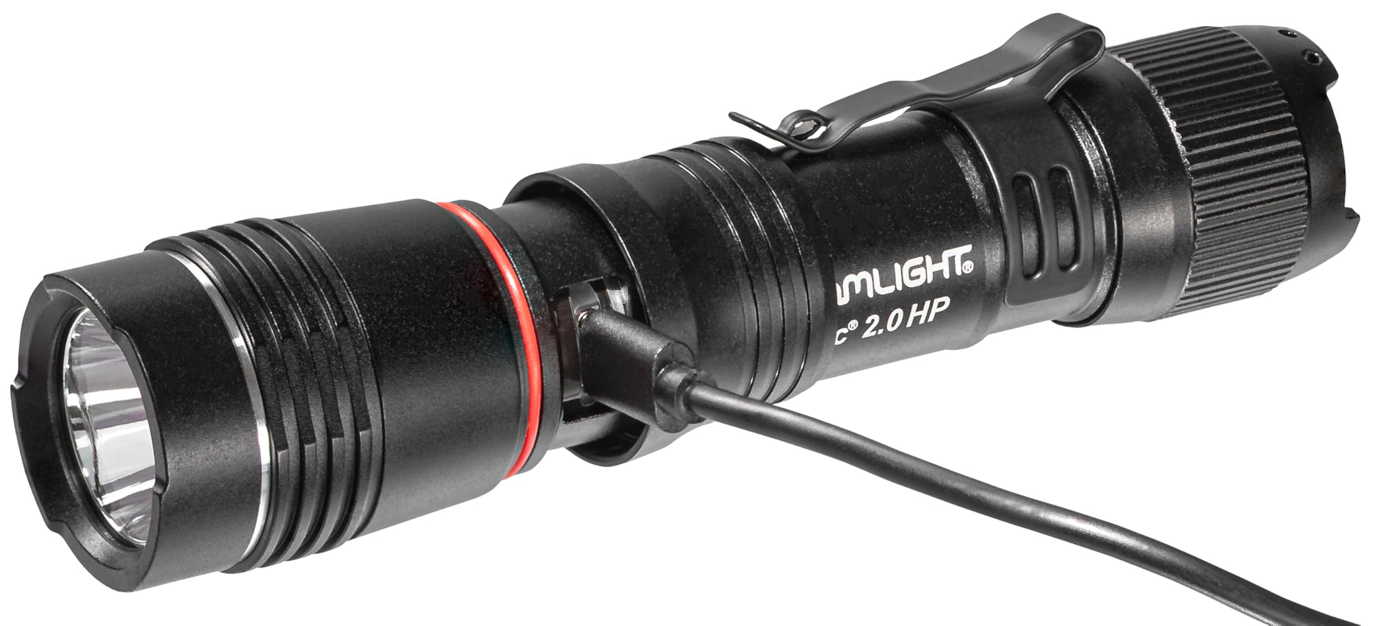 ProTac 2.0 HP Streamlight 2000-Lumen 85000 Candela Rechargeable High Performance Multi-Functional Tactical Flashlight, Black