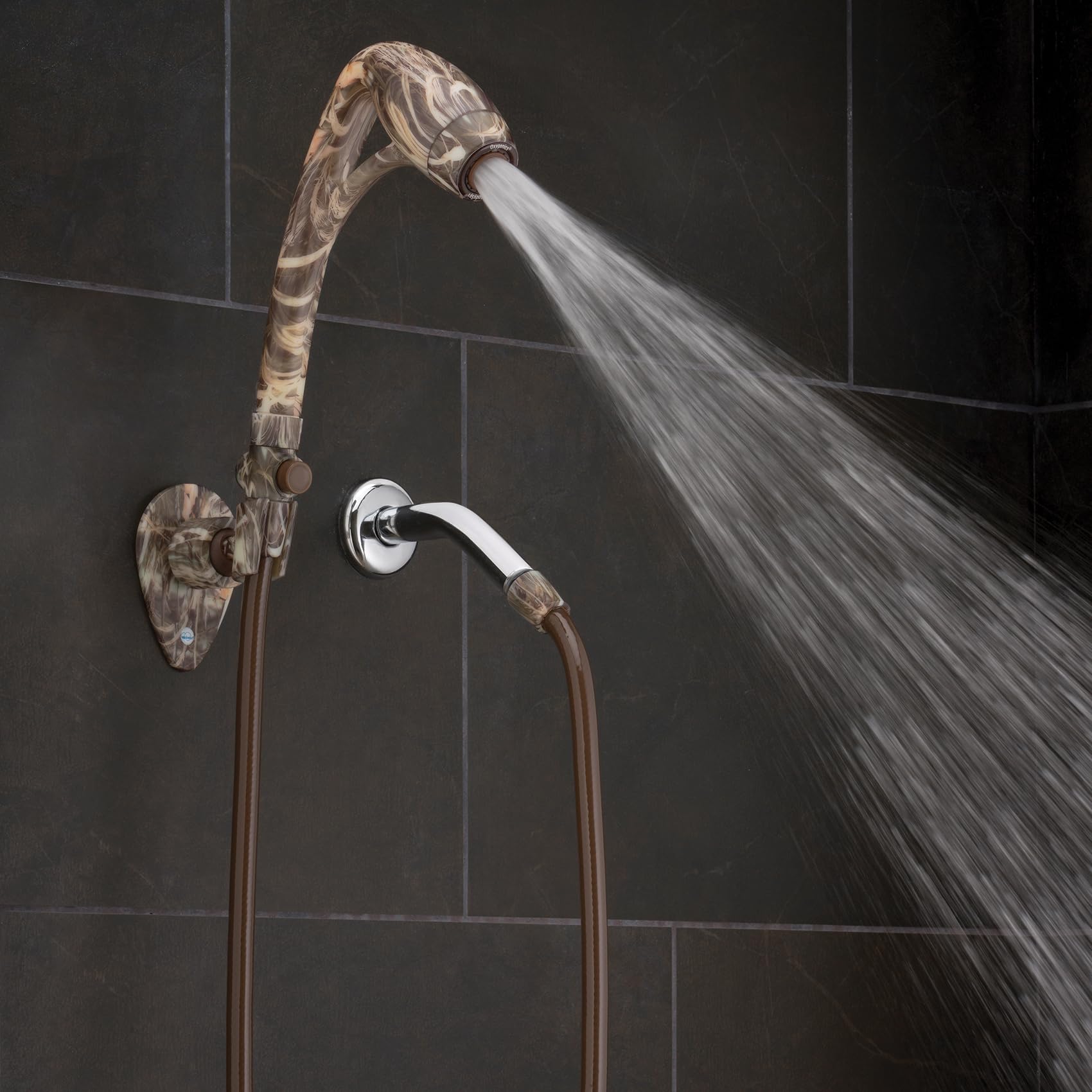 BodySpa Oxygenics RV Camo Handheld Shower Head 1.8-GPM (6.8-LPM)