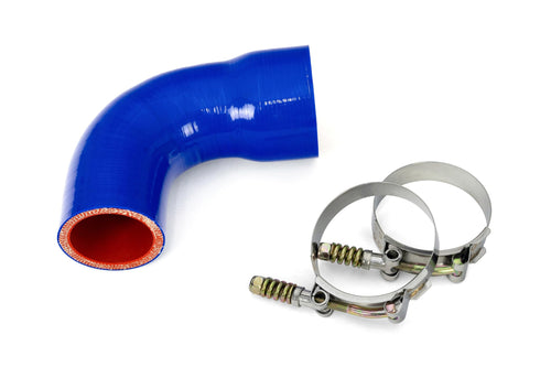 HPS Blue Silicone Transmission Oil Cooler Hose Kit for Volvo Mack Truck MP7 Engine Compatible/Replacement OE Part # 22882164, 57-1715-BLUE