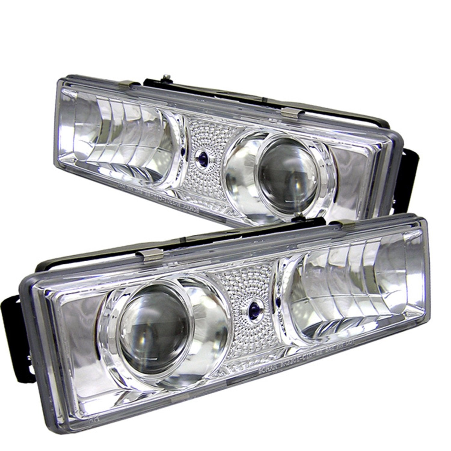 Auto Spyder Projector Style Headlights Chrome/Clear