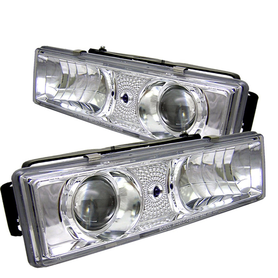 Auto Spyder Projector Style Headlights Chrome/Clear