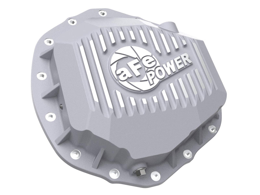 aFe POWER Rear Differential Cover Street Series Raw w/Machined Fins - #46-71150A - RAM Trucks 19-25 L6/V8 (AAM 11.5/11.8/12.0-14)