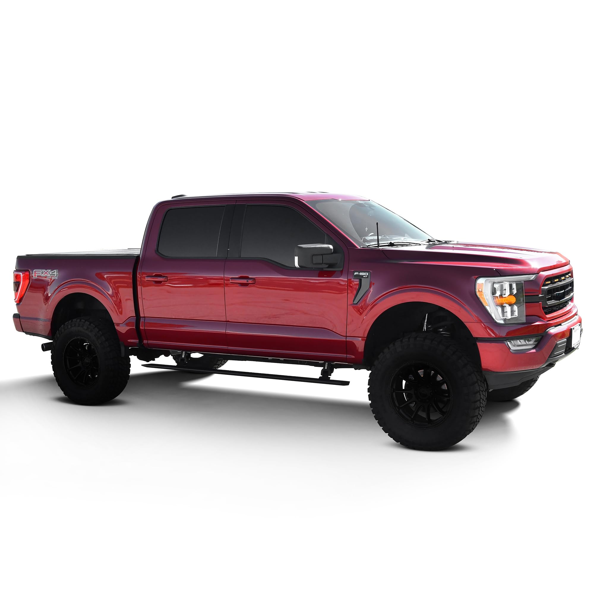 Westin Pro-e 29-23945 Electric Running Boards fits 2015-2023 F-150 SuperCrew 2017-2023 F-250 F-350 Crew Cab Textured Black 1 Pair