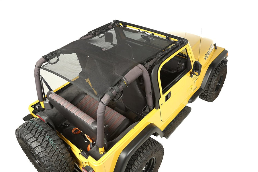 Eclipse Sun Shade, Full Cover | Rugged Ridge | 13579.08 | Fits 1997-2006 Jeep Wrangler TJ