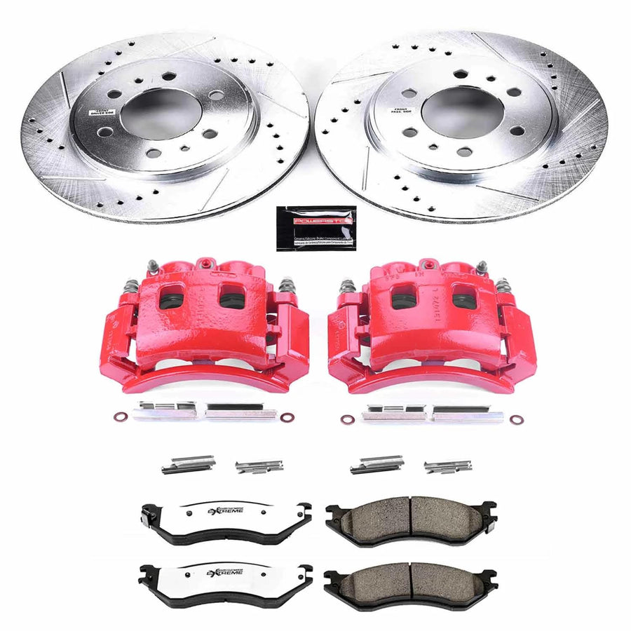Power Stop Front KC5336-36 Z36 Truck and Tow Brake Kit (with Calipers) For Ford F-150 2009 [Model Specific]