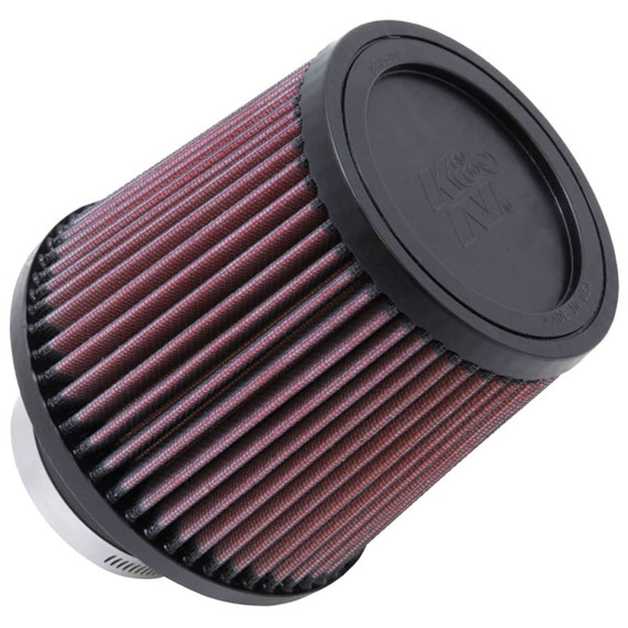 K&N Original High-Flow Lifetime Universal Clamp-On Air Filter: Performance, Premium, Washable: Flange Diameter: 3 In, Filter Height: 5.5625 In, Flange Length: 1.75 In, Shape: Round Tapered, RU-4990