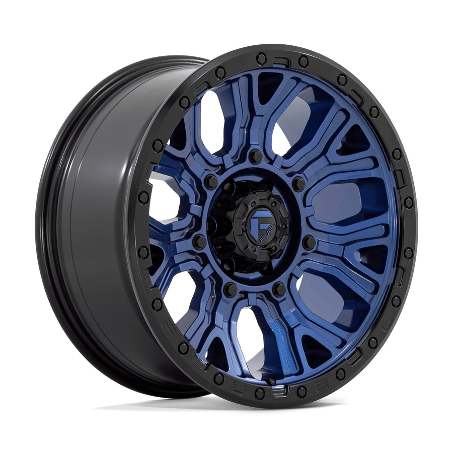 D827 TRACTION FUEL OFF-ROAD 20X9, 6X5.5, 5.04, 1mm DARK BLUE WITH BLACK RING - D82720908450