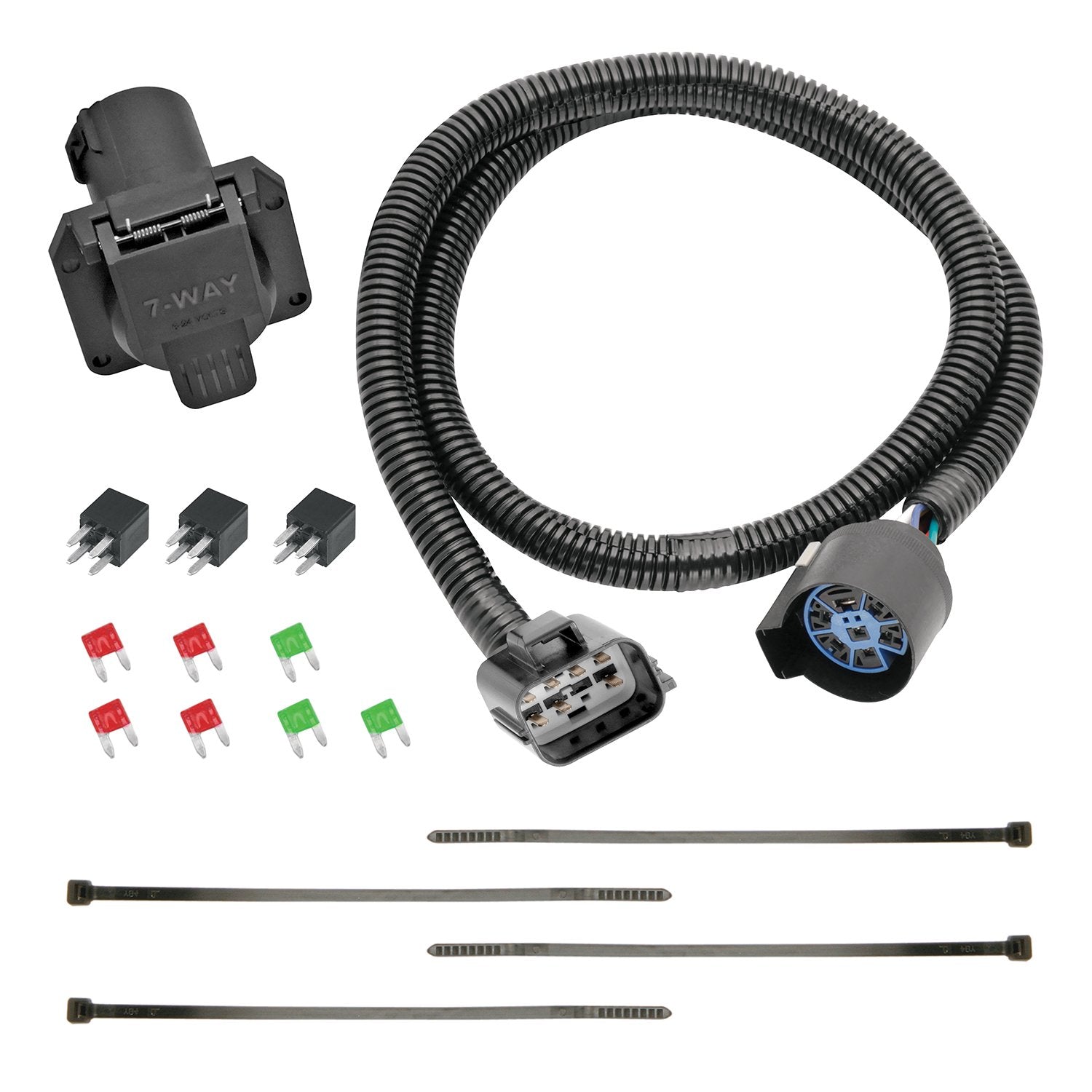 Tekonsha 118271 Tow Harness, 7-Way, Compatible with 2013-2017 Chevrolet Traverse, 2013-2017 Buick Enclave, 2013-2016 GMC Acadia, 2017-2017 GMC Acadia Limited