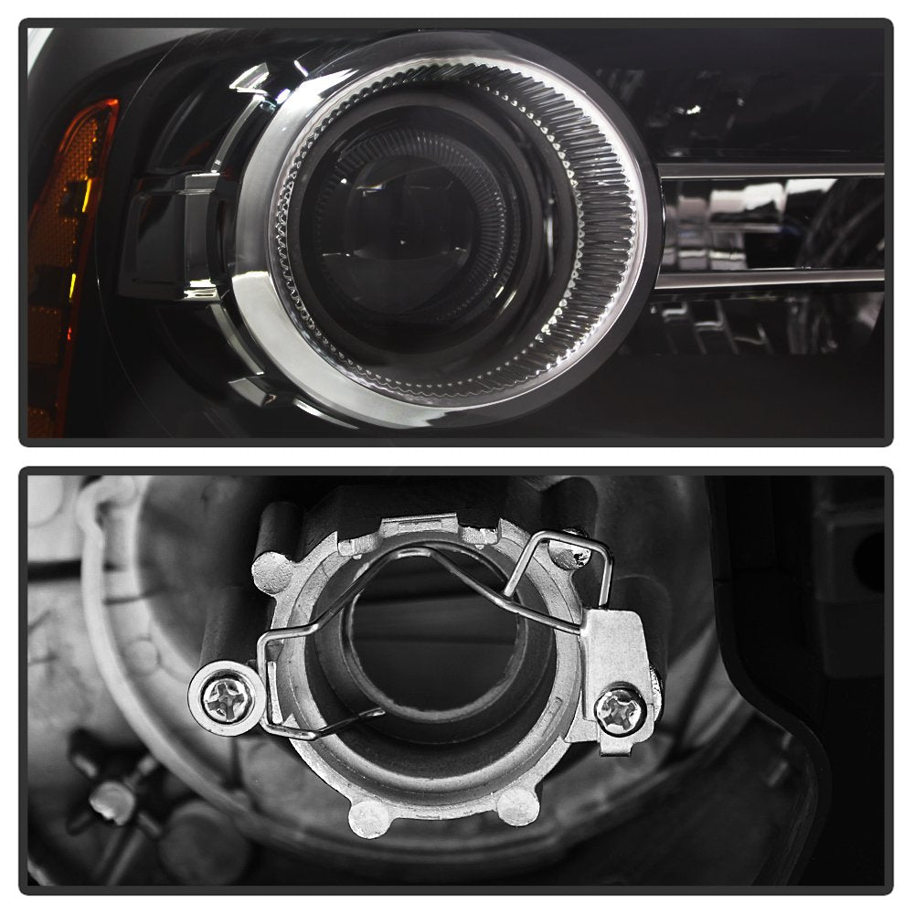 OEM Style Xtune Headlight (HD-JH-DR13-OE-BK) (POE)