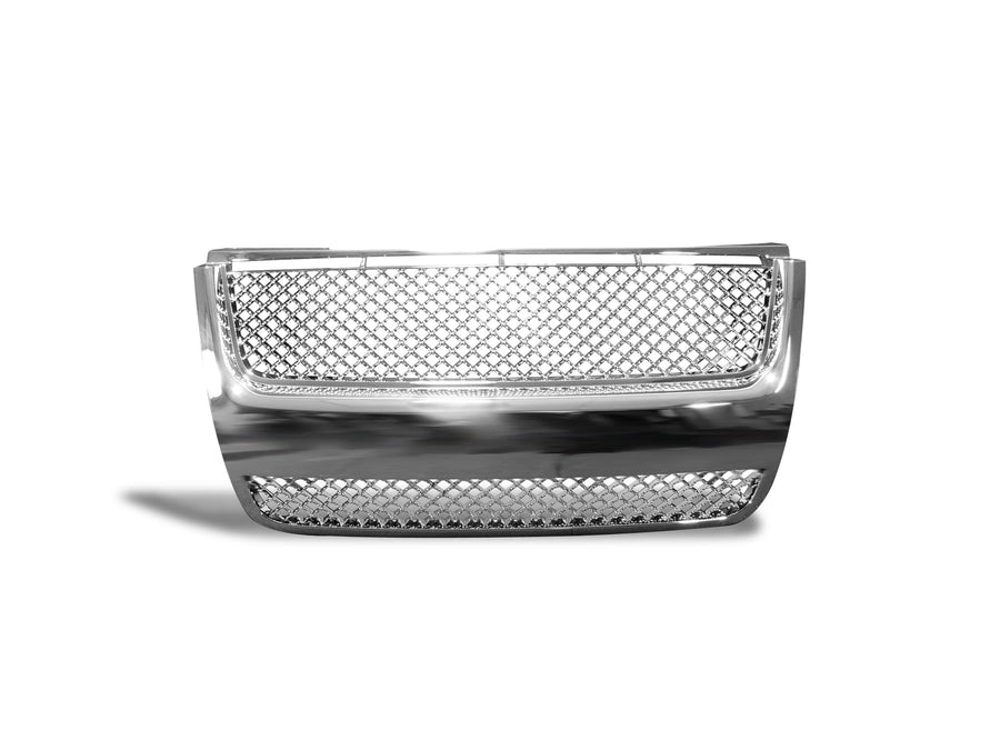7148154 Armordillo USA Chrome Mesh Front Hood Grille Fits 2007-2010 Ford Explorer Sport Trac