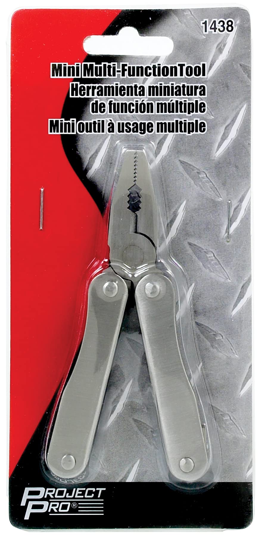 5-in-1 Performance Tool Multi-Tool with Screwdriver, Pliers, Knife, Bottle Opener, and Cutter, Made of Durable Stainless Steel