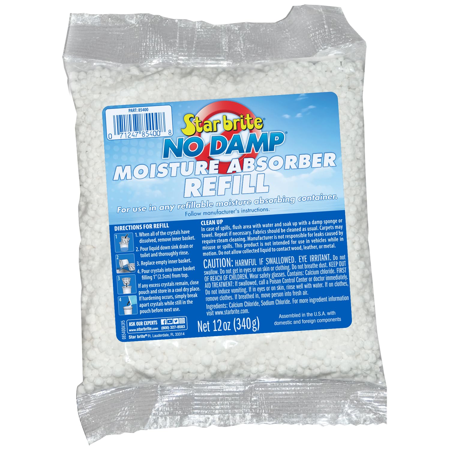 Refill STAR BRITE No Damp Dehumidifier 12 OZ. (085400)