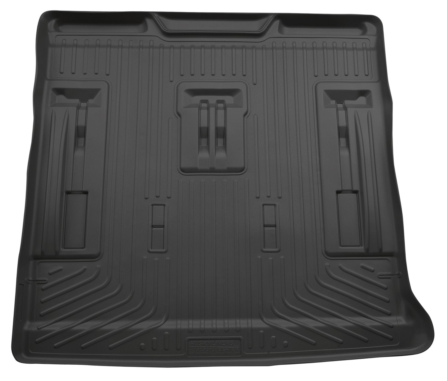 Husky Liners Cargo Liner Weatherbeater | Fits 2007-2014 Cadillac Escalade/Chevrolet Suburban/GMC Tahoe w/2nd Row Bench Seat | 1-pc Black - 28251
