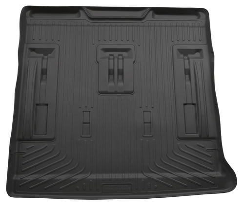 Husky Liners Cargo Liner Weatherbeater | Fits 2007-2014 Cadillac Escalade/Chevrolet Suburban/GMC Tahoe w/2nd Row Bench Seat | 1-pc Black - 28251