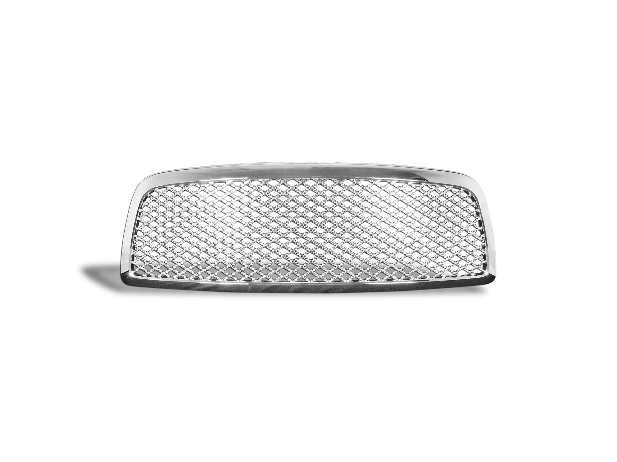 Mesh Front Hood Grille Armordillo USA - Chrome Fits 2009-2012 Dodge Ram 1500 7147782