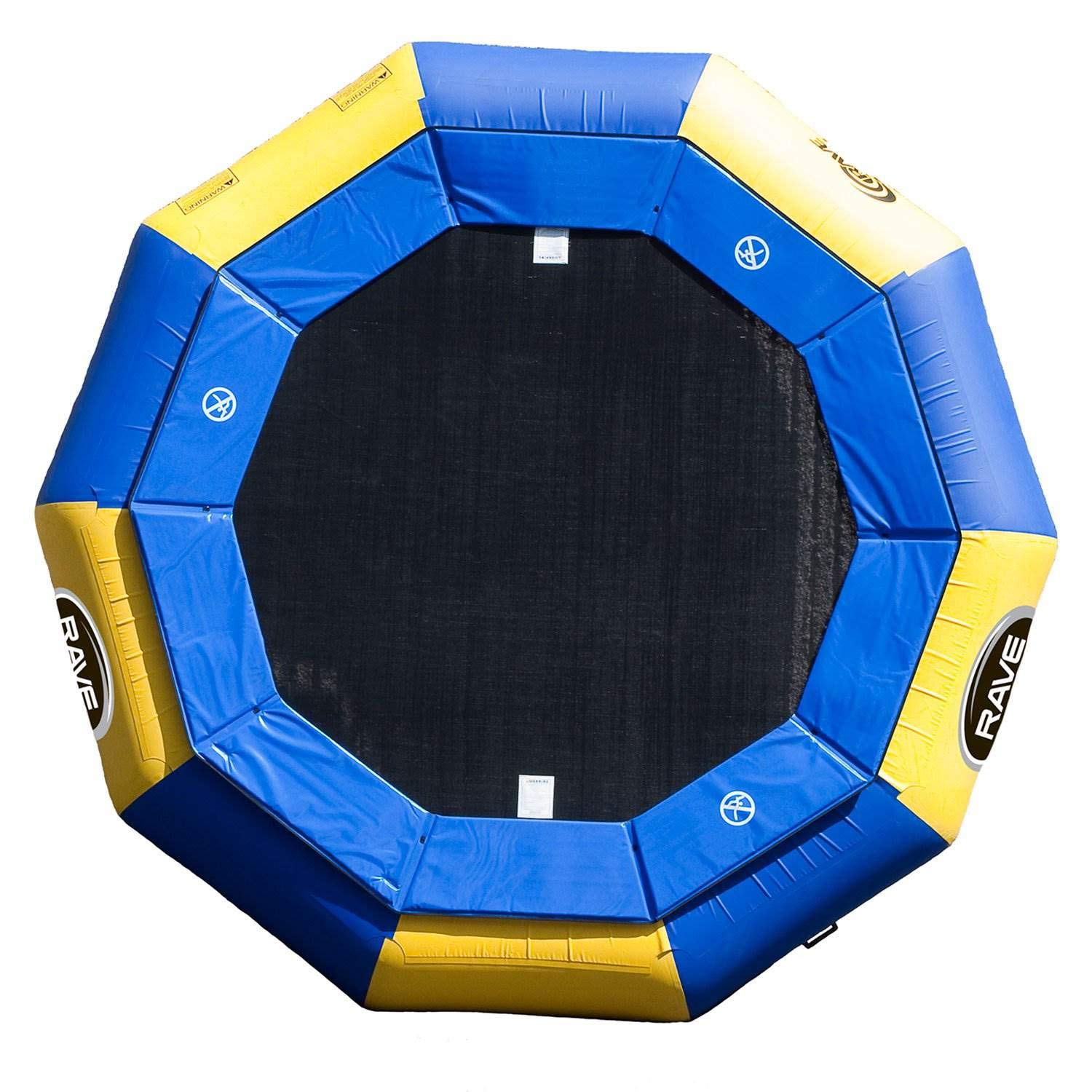 Eclipse Water Bouncer RAVE Sports, Blue/Yellow, 12 Foot