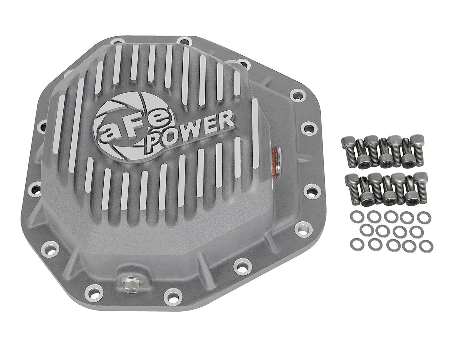 46-71000A aFe Power Rear Differential Cover Raw, 1 Pack