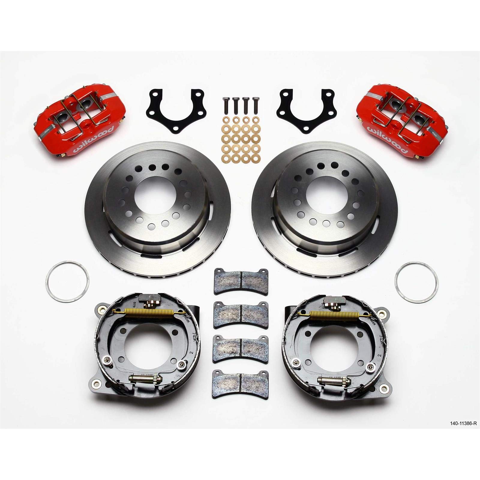 P-Brake Kit FDP-LP 11.00" - Red