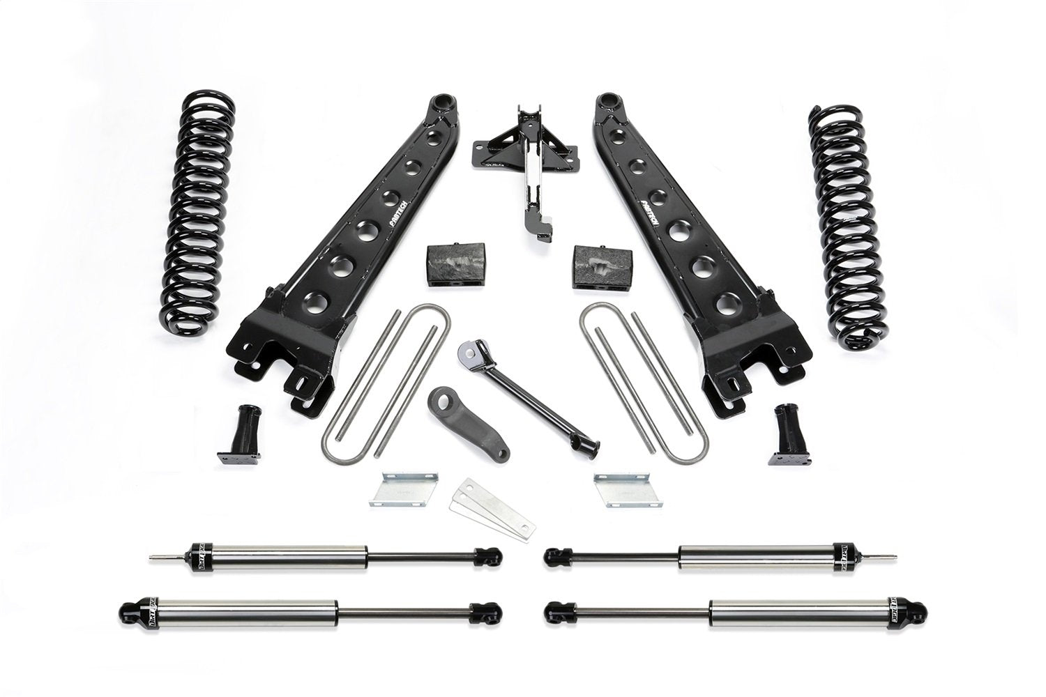 Fabtech Radius Arm Lift System K2253DL 4 in. Lift Incl. 2.25 Dirt Logic Shocks