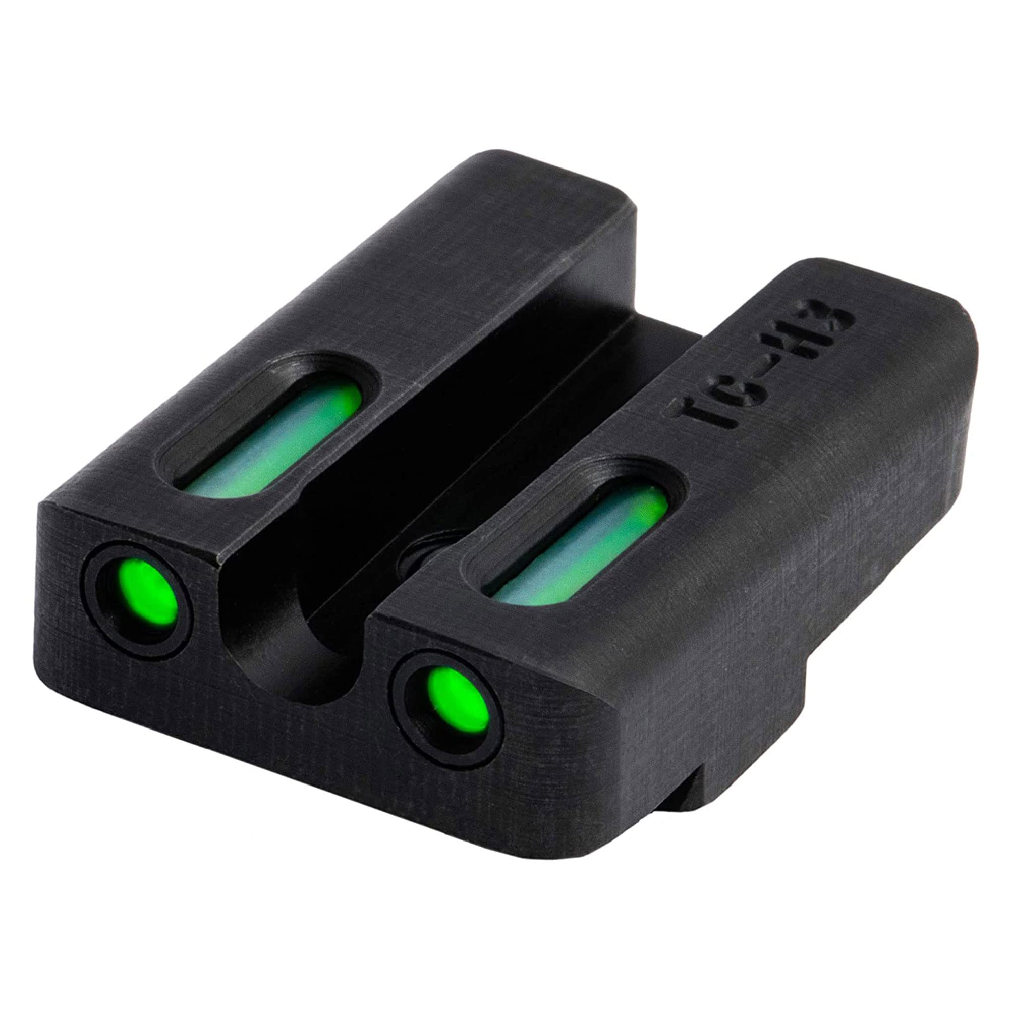 Tritium and Fiber Optic Night Sight for Handguns, Truglo TFX PRO Glowing Shock Proof Compact, Durable, and Snag Free Sight
