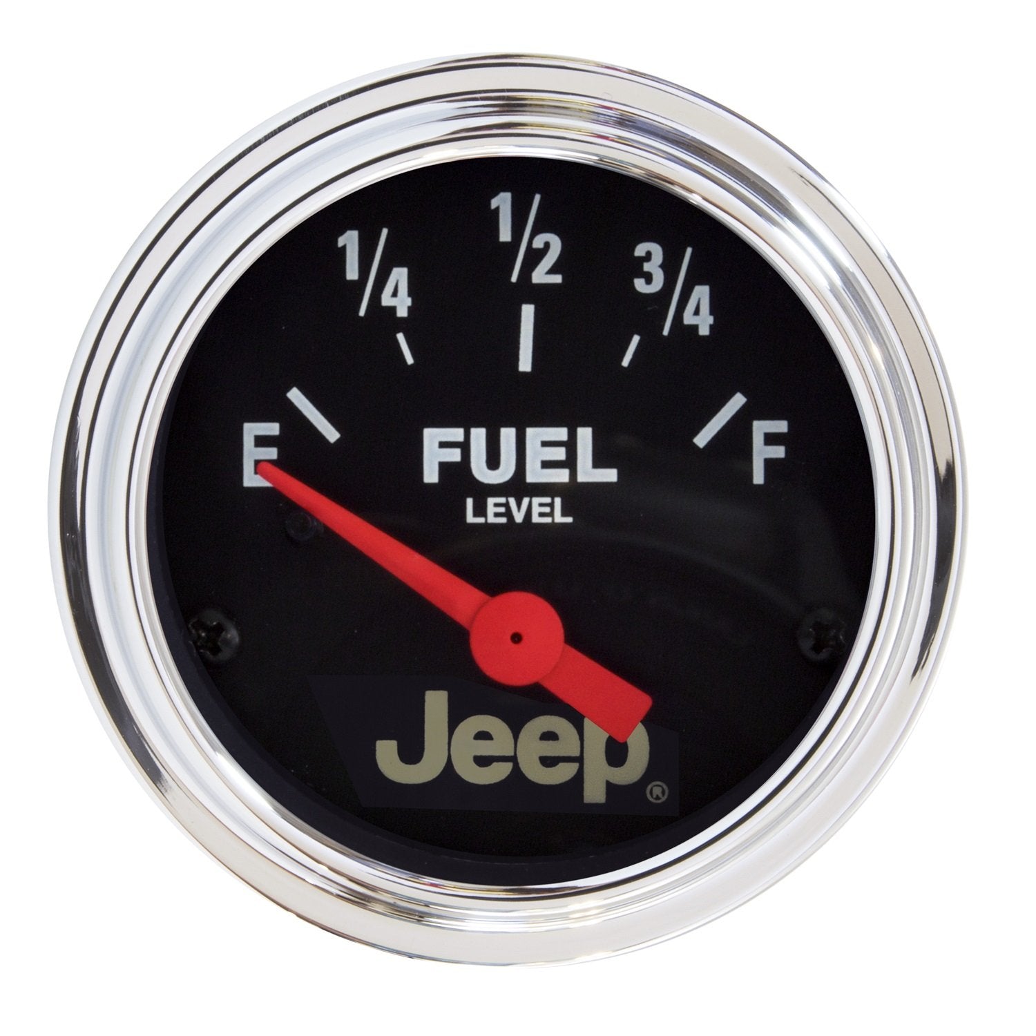 Jeep Auto Meter 880428 Electric Fuel Level Gauge, 2 1/16" - Short Sweep/Electric