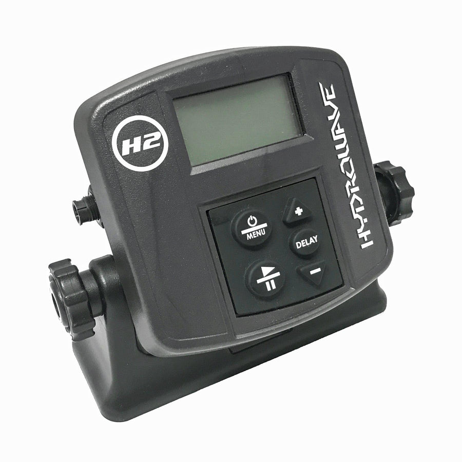 HydroWave H2 Fish Feeding Stimulator System Package - Waterproof Fishing Sound Device with 16-Bit Sound Quality, Underwater Sound Patterns Attract Bass, Crappie, Walleye - Black