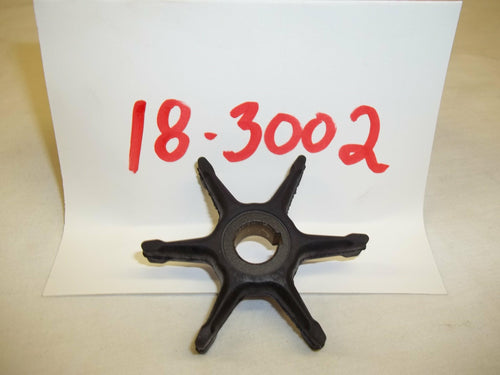 Mallory 18-3002 Marine Pump Impeller (Johnson/Evinrude)