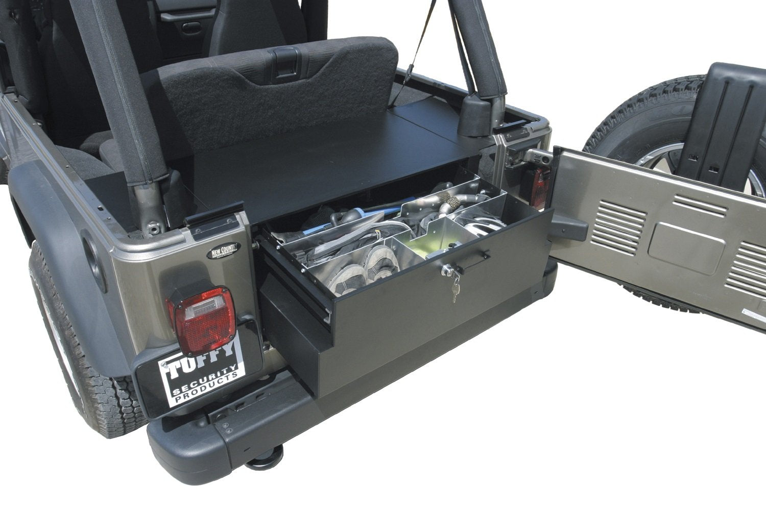 Jeep Tuffy LJ Unlimited Security Drawer