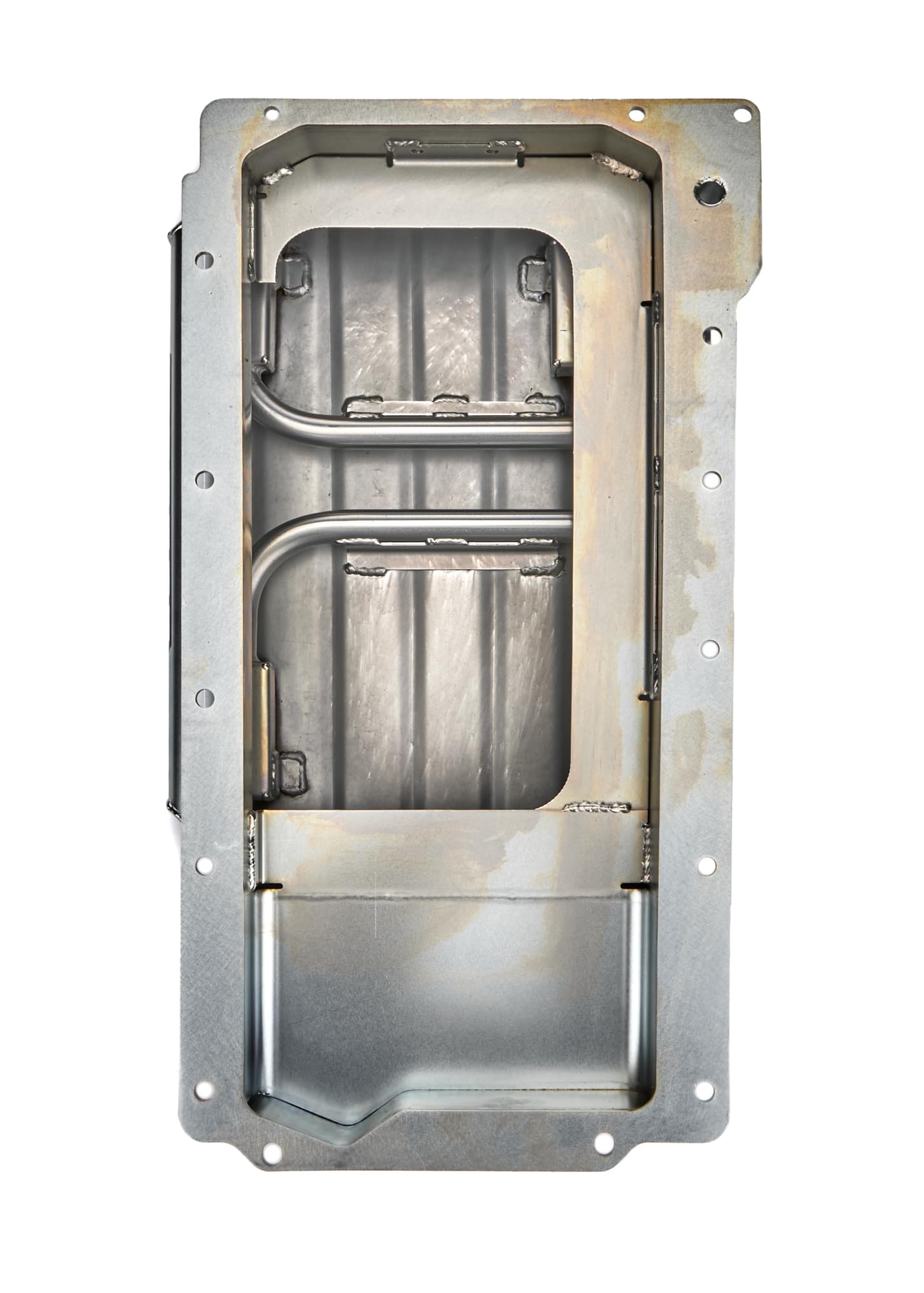 Moroso Steel Dry Sump Oil Pan 21155, Fits GM LS Engines exc. LS7/9, 3#12AN Pick ups on Driver's Side