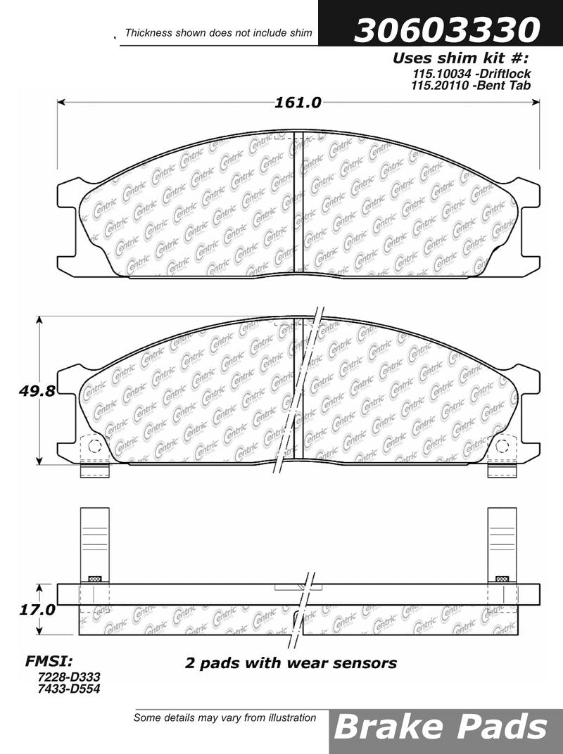 Centric Fleet Performance 306.03330 - NIS 0LXRR