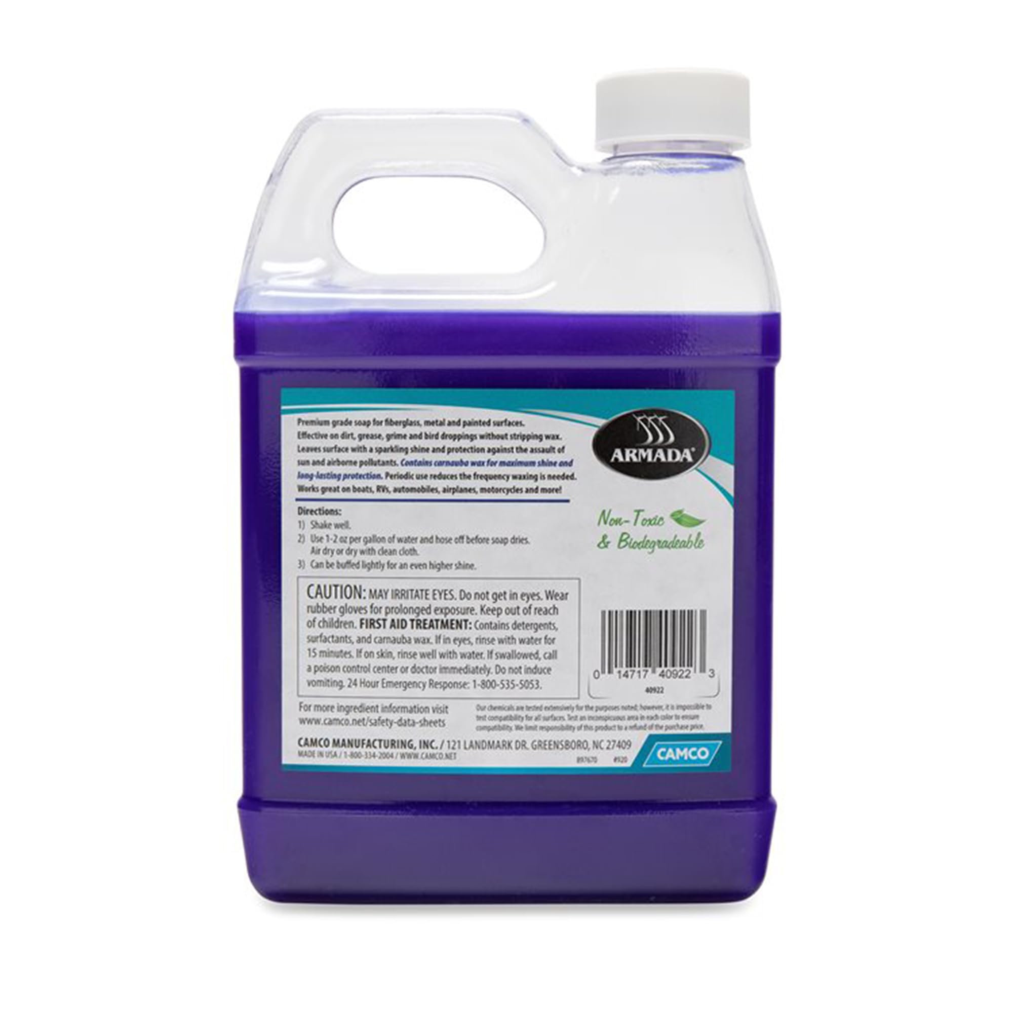 Armada Camco Carnauba Wash & Wax - 32 oz