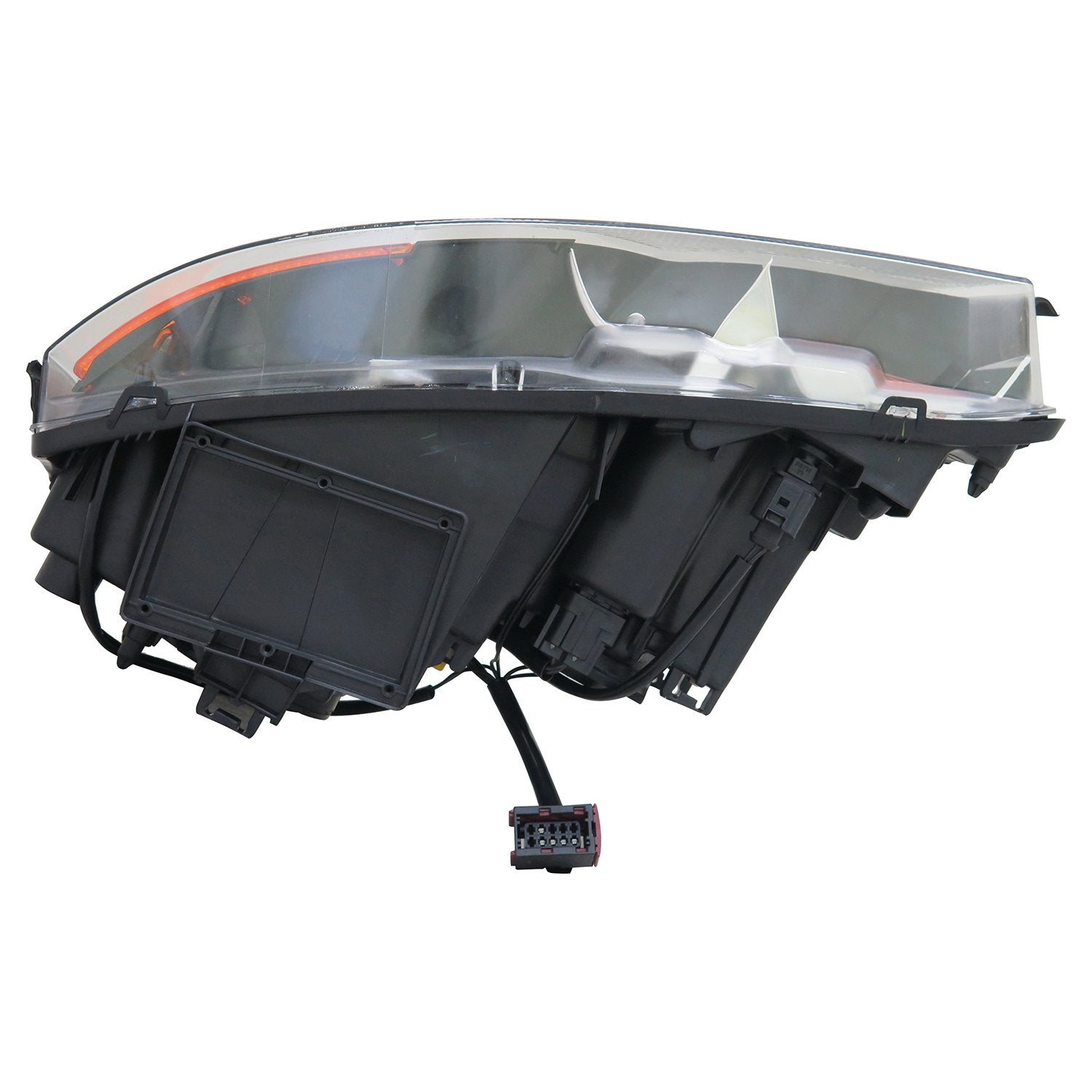 Right TYC Headlight Assembly Compatible with 2003-2014 Volvo XC90