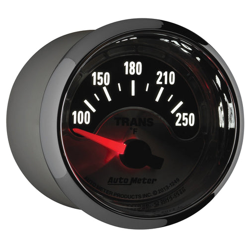 Auto Meter American Muscle 1249 2-1/16" Electric Transmission Temperature Gauge (100-250 Degree F, 52.4mm)