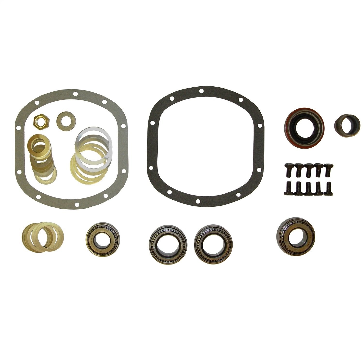 Omix-Ada 16501.03 | Omix Differential Rebuild Kit, Front | OE Reference: DRK334TJMK | Fits 1992-2012 Jeep Cherokee / Wrangler with Dana 30