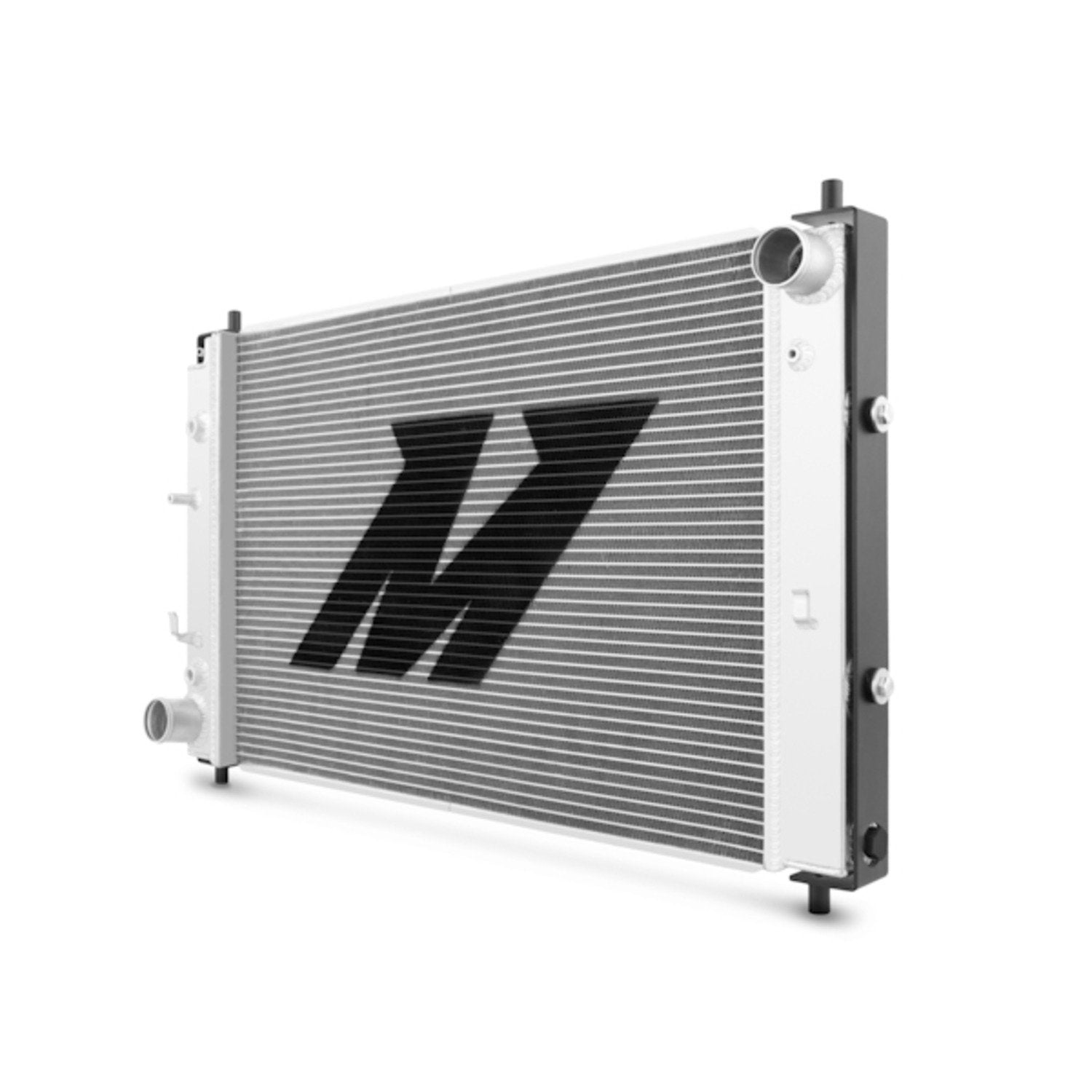 Mishimoto Bracketed MMRAD-MUS-97BA Aluminum Radiator Compatible With Ford Mustang Automatic 1997-2004 Silver
