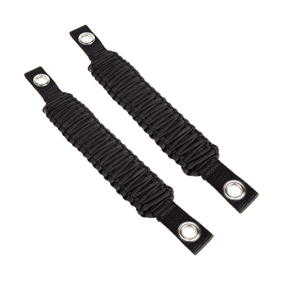 Rugged Ridge JK Grab Handles for Jeep Wrangler | Nylon, Black | 13305.82 | Fits 2007-2018 Jeep Wrangler