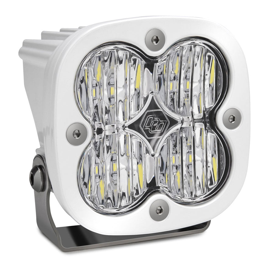 Baja Designs Auxiliary Squadron Pro White LED Light Pod for UTV, Off Road, Boat (Wide Cornering Lens; Clear)